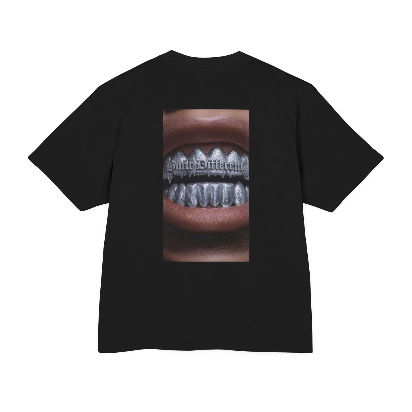 Men Grillz Graphic Tee - "Built Different"