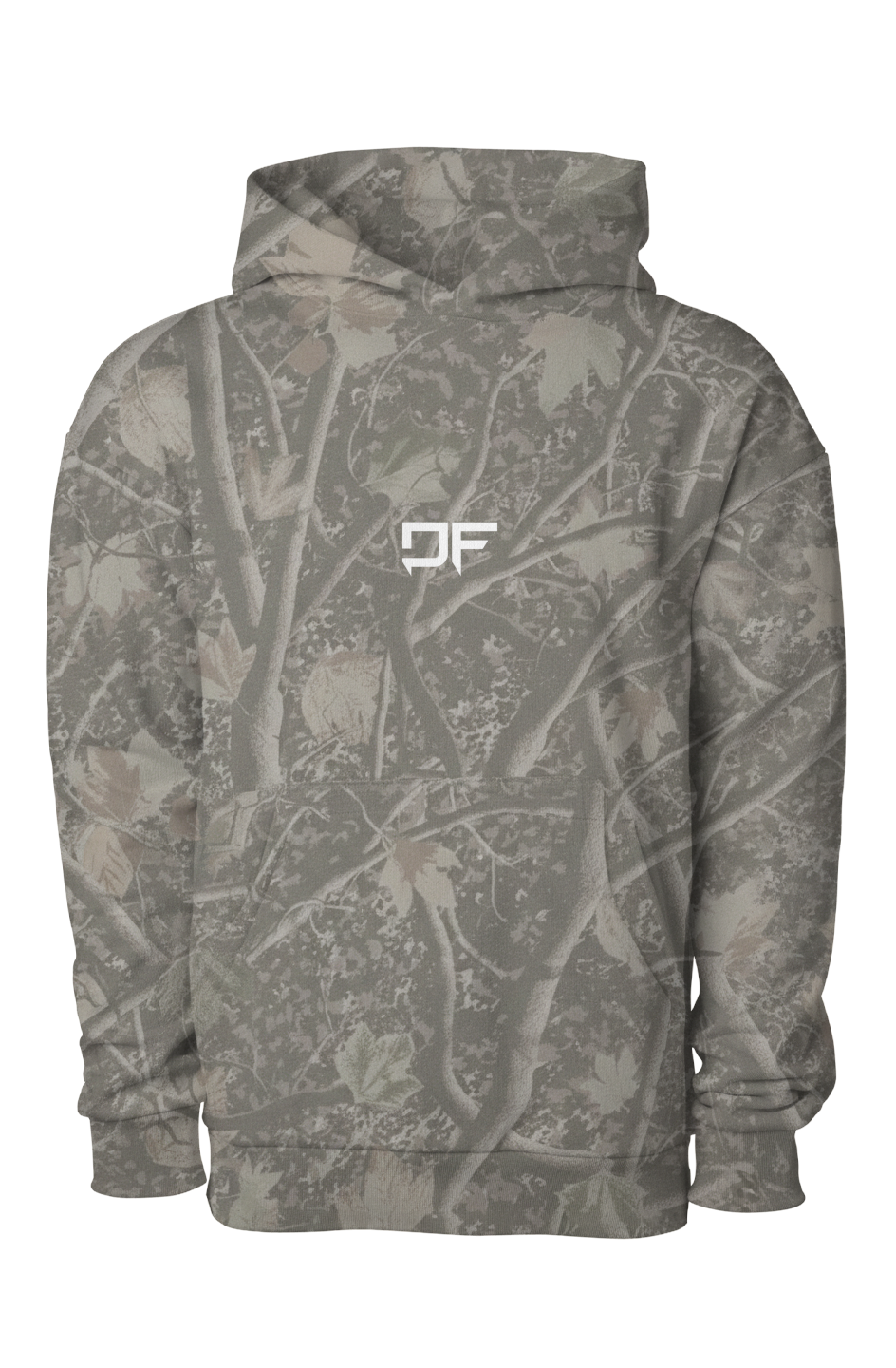 DF BIG Tree Camo Heavyweight Hoodie