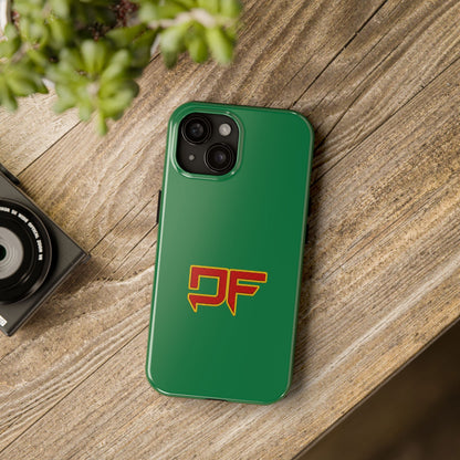 DF Green Tough Phone Cases - Durable Protection for Your Phone