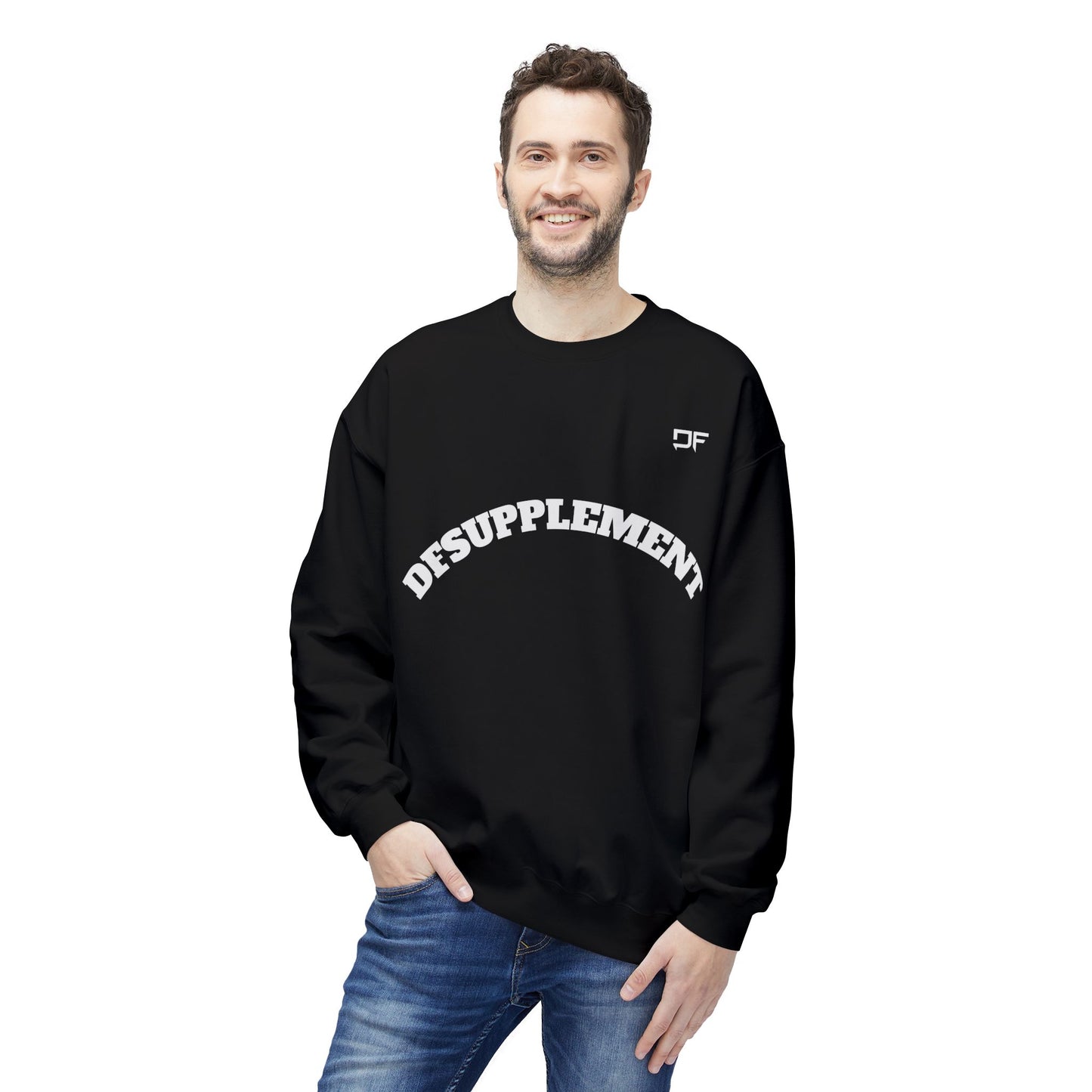 DF Crewneck Sweatshirt — '33' Back Graphic