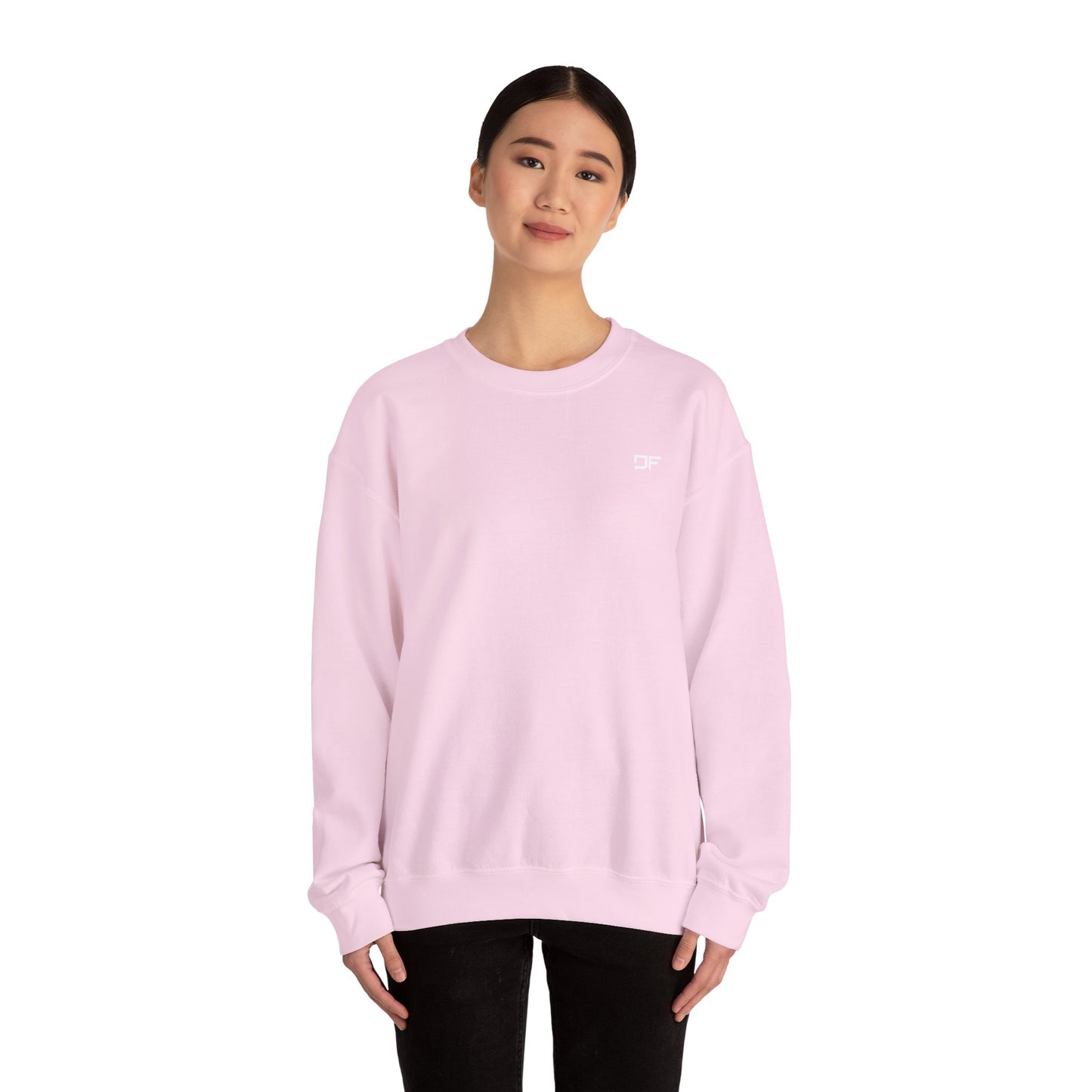 DF Men And Women Cozy Crewneck Sweatshirt