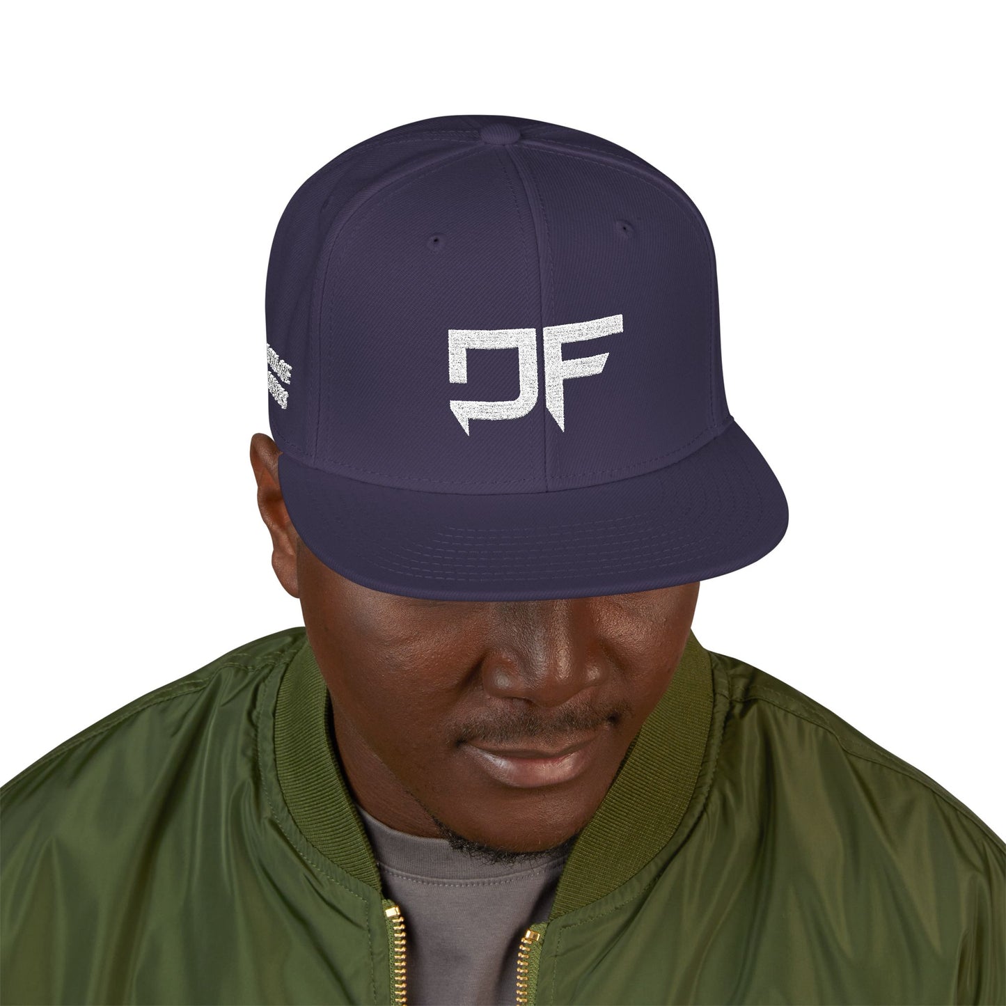 DF Snapback Hat Embroidered "Hasta que te canses"