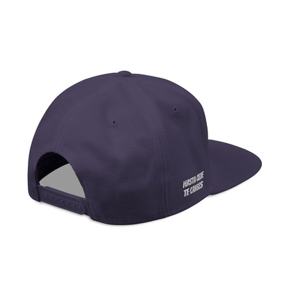 DF Snapback Hat Embroidered "Hasta que te canses"
