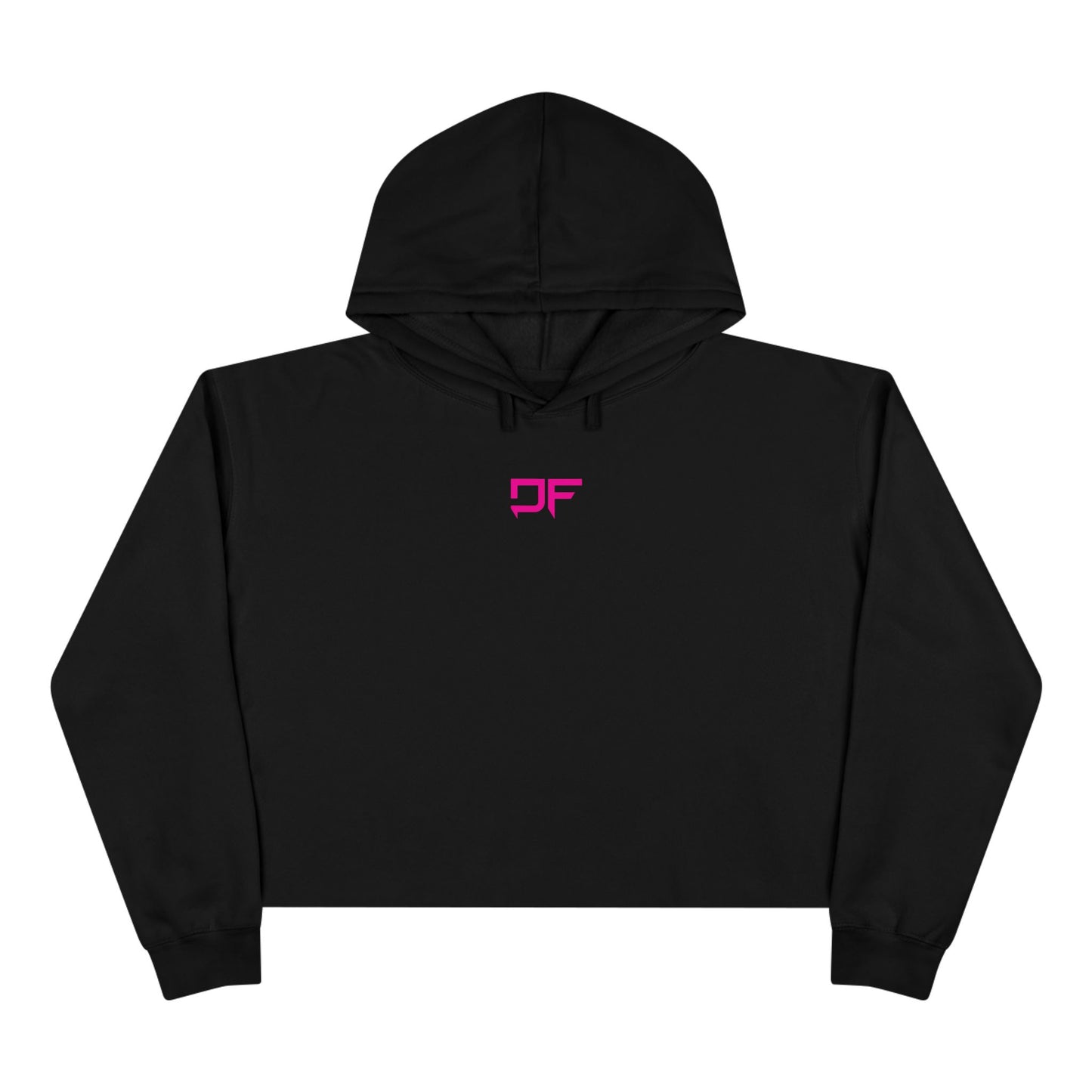 DF Women Crop Hoodie, Fitness Muscle mami