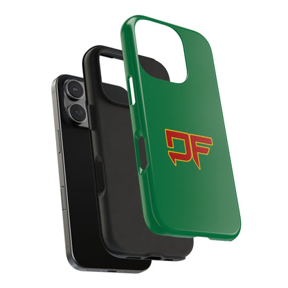 DF Green Tough Phone Cases - Durable Protection for Your Phone