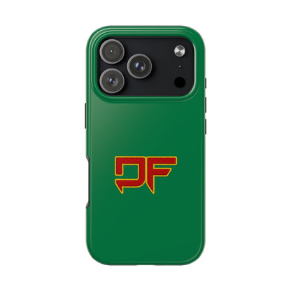 DF Green Tough Phone Cases - Durable Protection for Your Phone
