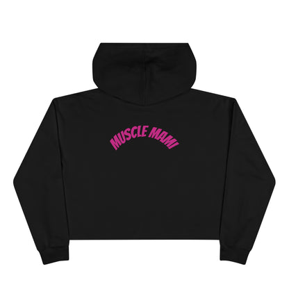 DF Women Crop Hoodie, Fitness Muscle mami