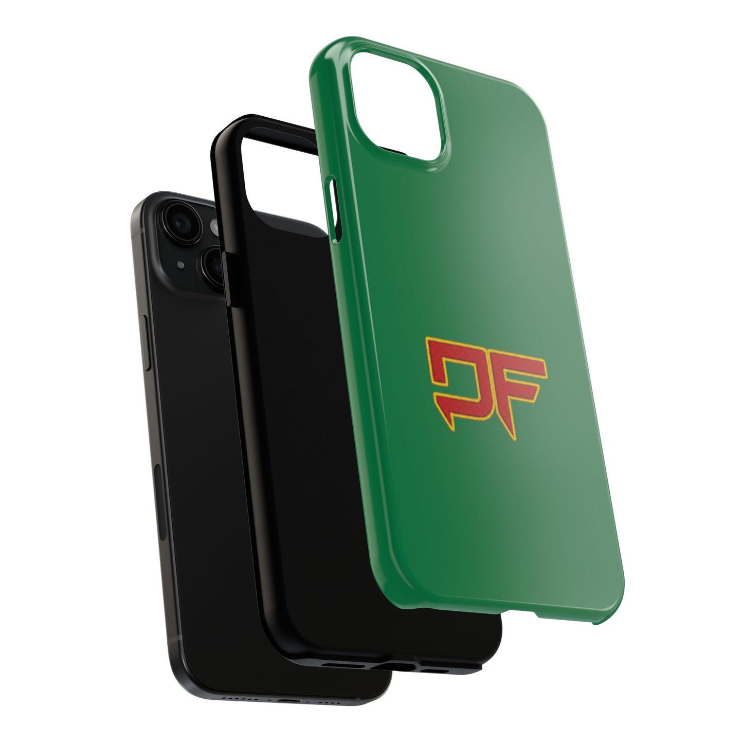 DF Green Tough Phone Cases - Durable Protection for Your Phone