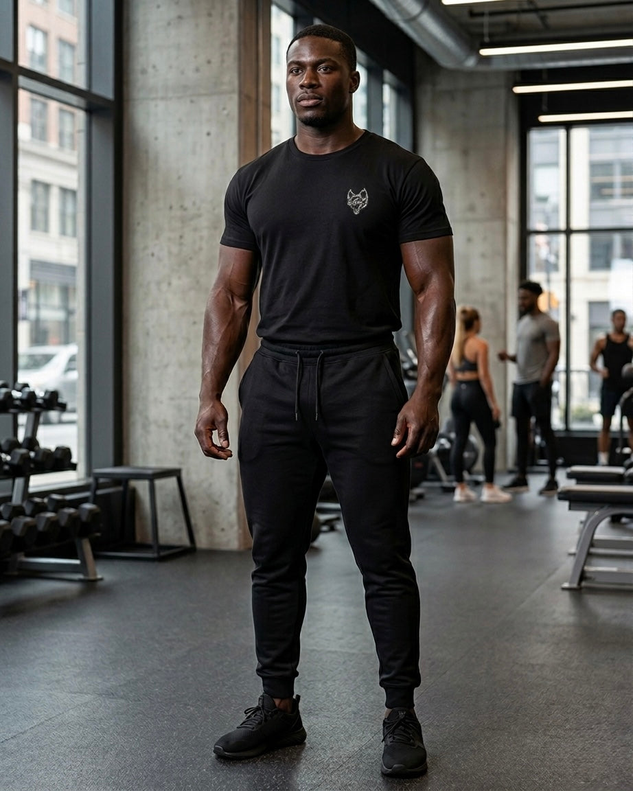 Men Oversized Bat Tee - "Built Different"