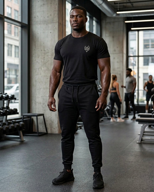 Men Oversized Bat Tee - "Built Different"