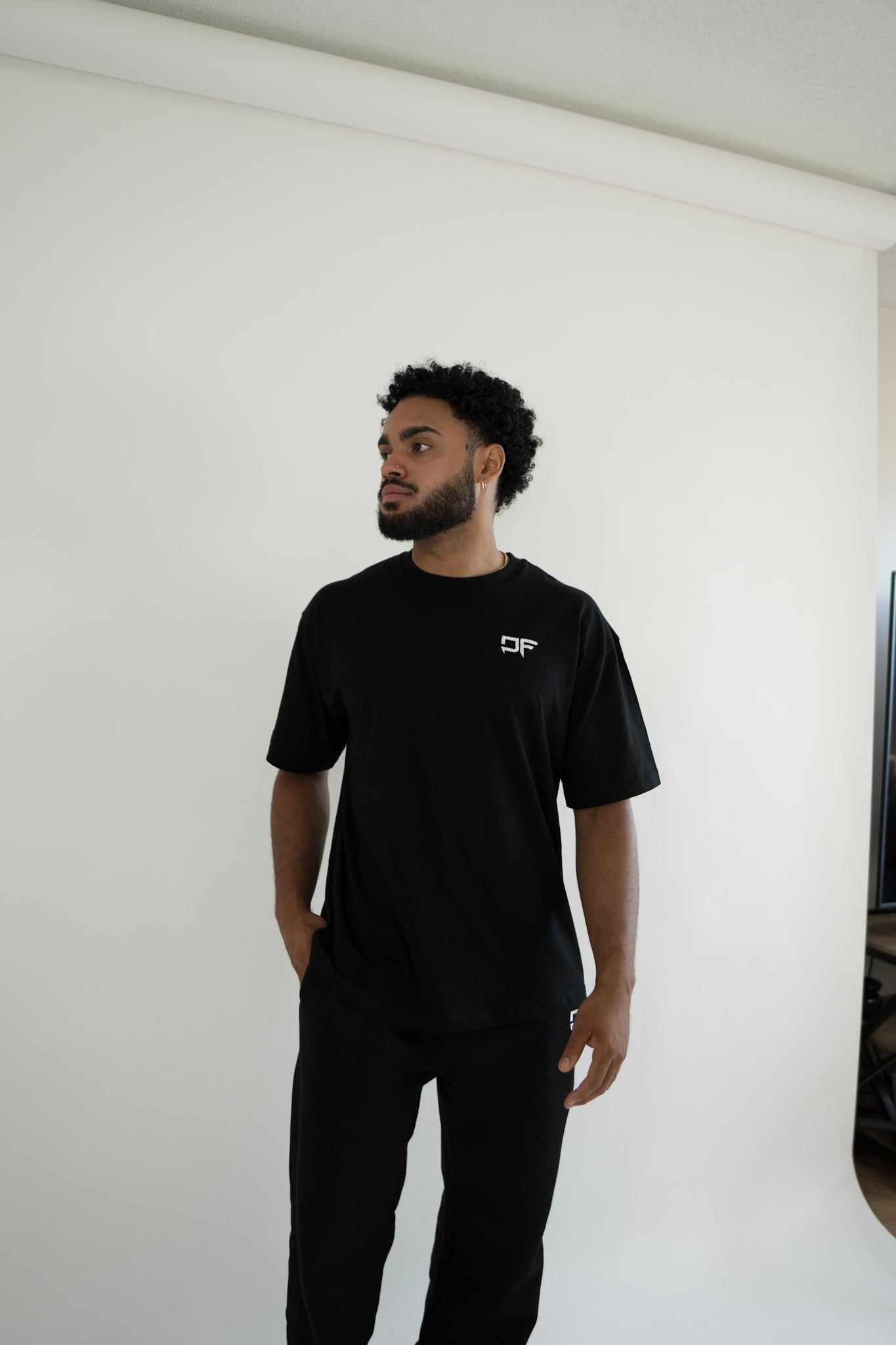 DF Oversized T shirt - "Built Different"