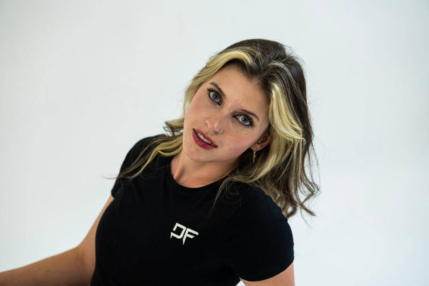 Women crop tee - "Built Different"